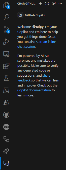 GitHub Copilot Chat