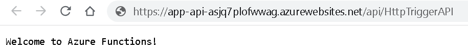 Function App result