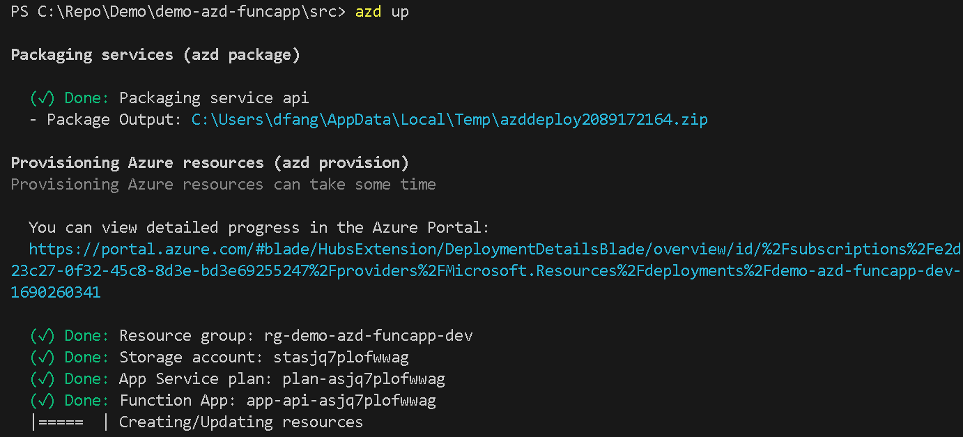 Infra and code together