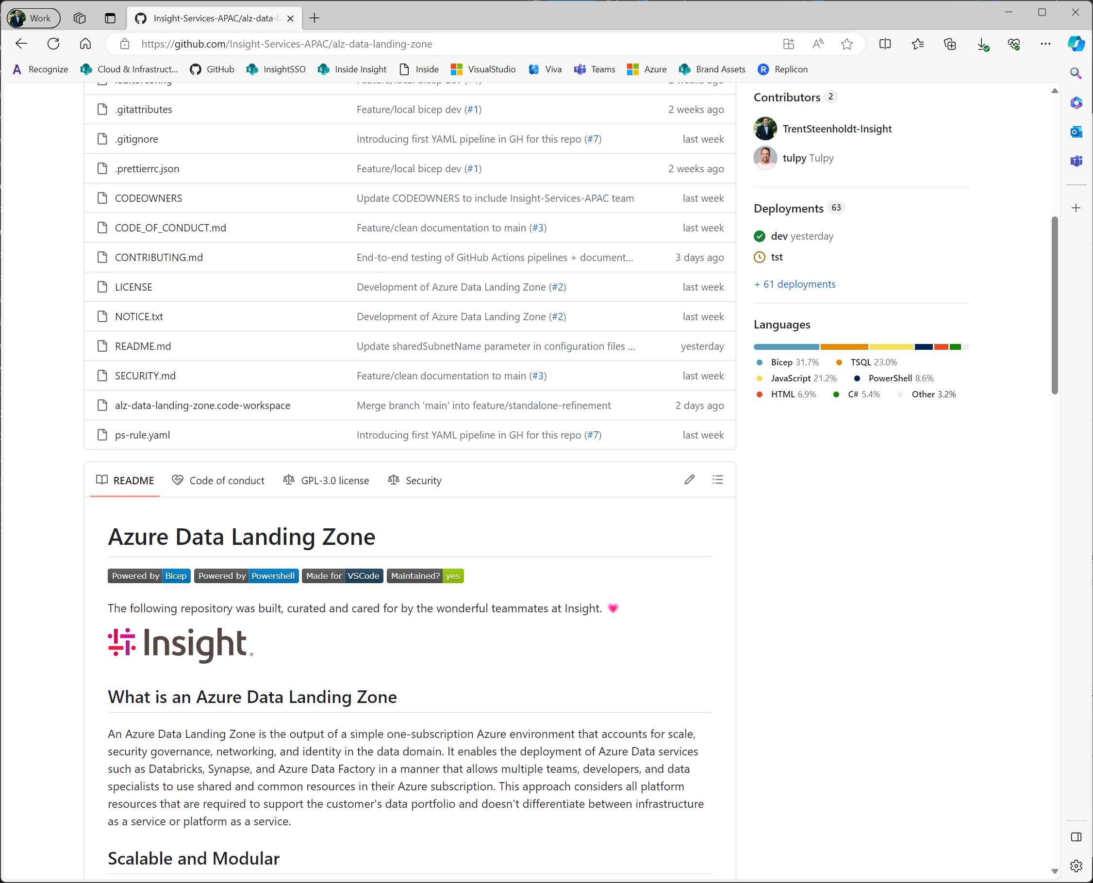 Azure Data Landing Zone